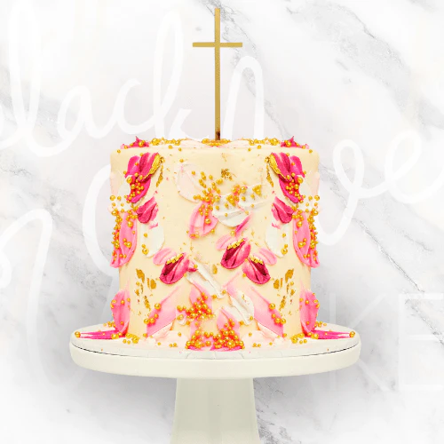 Christening Cross Cake - Image 2