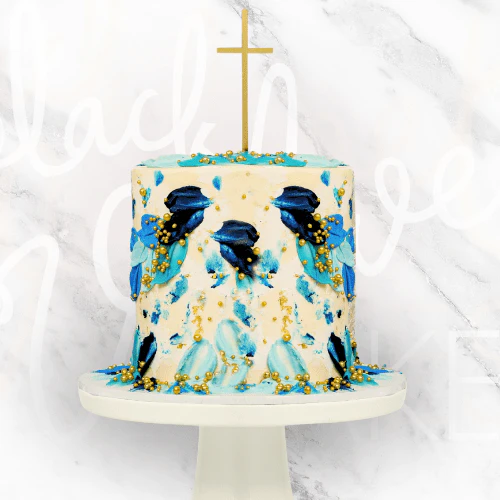 Christening Cross Cake - Image 3