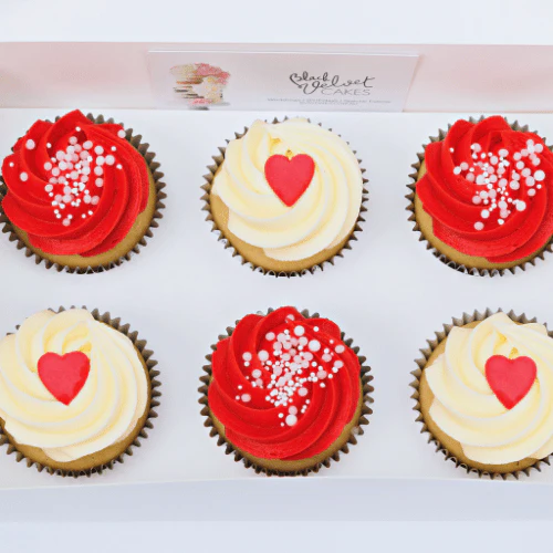 Cupid Hearts Cupcakes (6) - Image 2