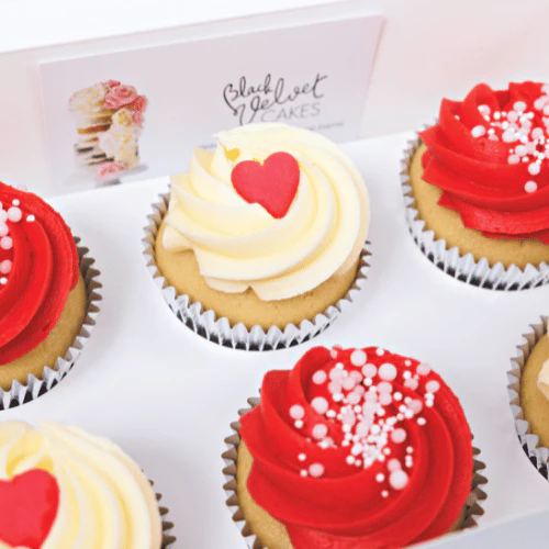 Cupid Hearts Cupcakes (6) - Image 3