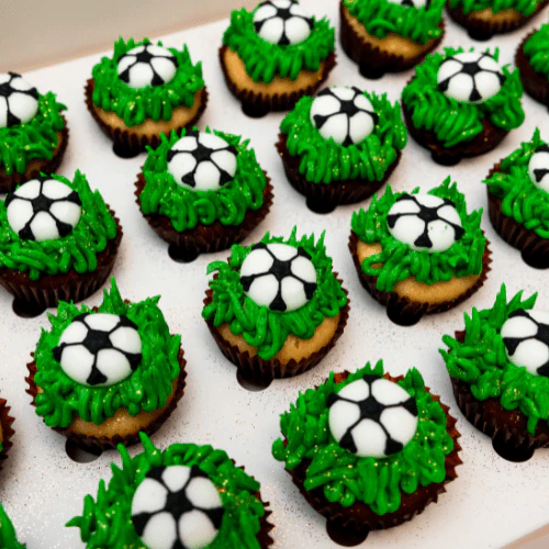 Soccer Park Mini Cupcakes (24) - Image 3