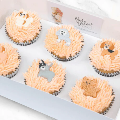 Pooch Parlour Dog Theme Cupcakes (6)