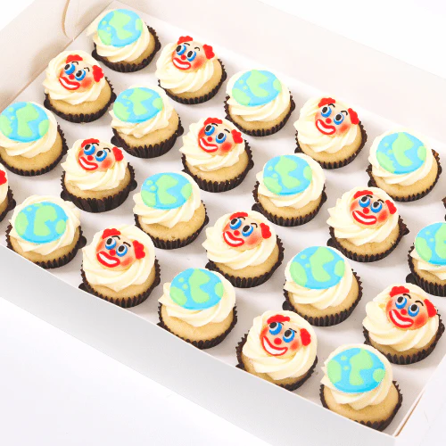 World of Fun Mini Cupcakes (24)